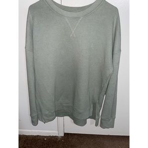 Green sage crew neck sweatshirt!